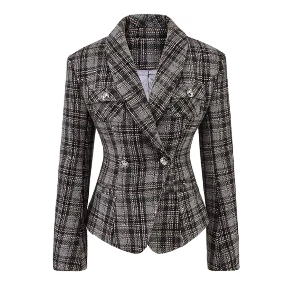 Blazer with Quilted Lining